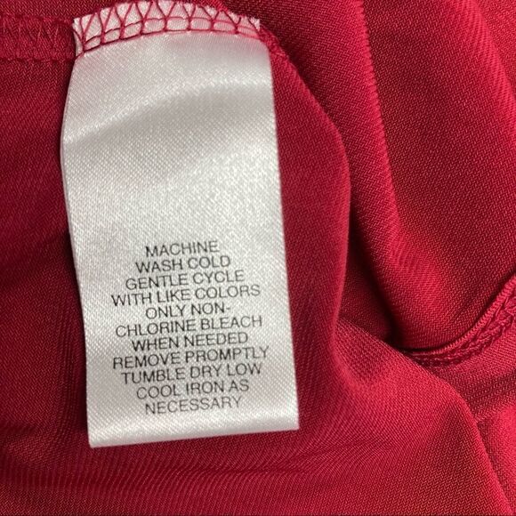 Women’s Red/Burgundy Top Size 3X - Picture 10 of 10